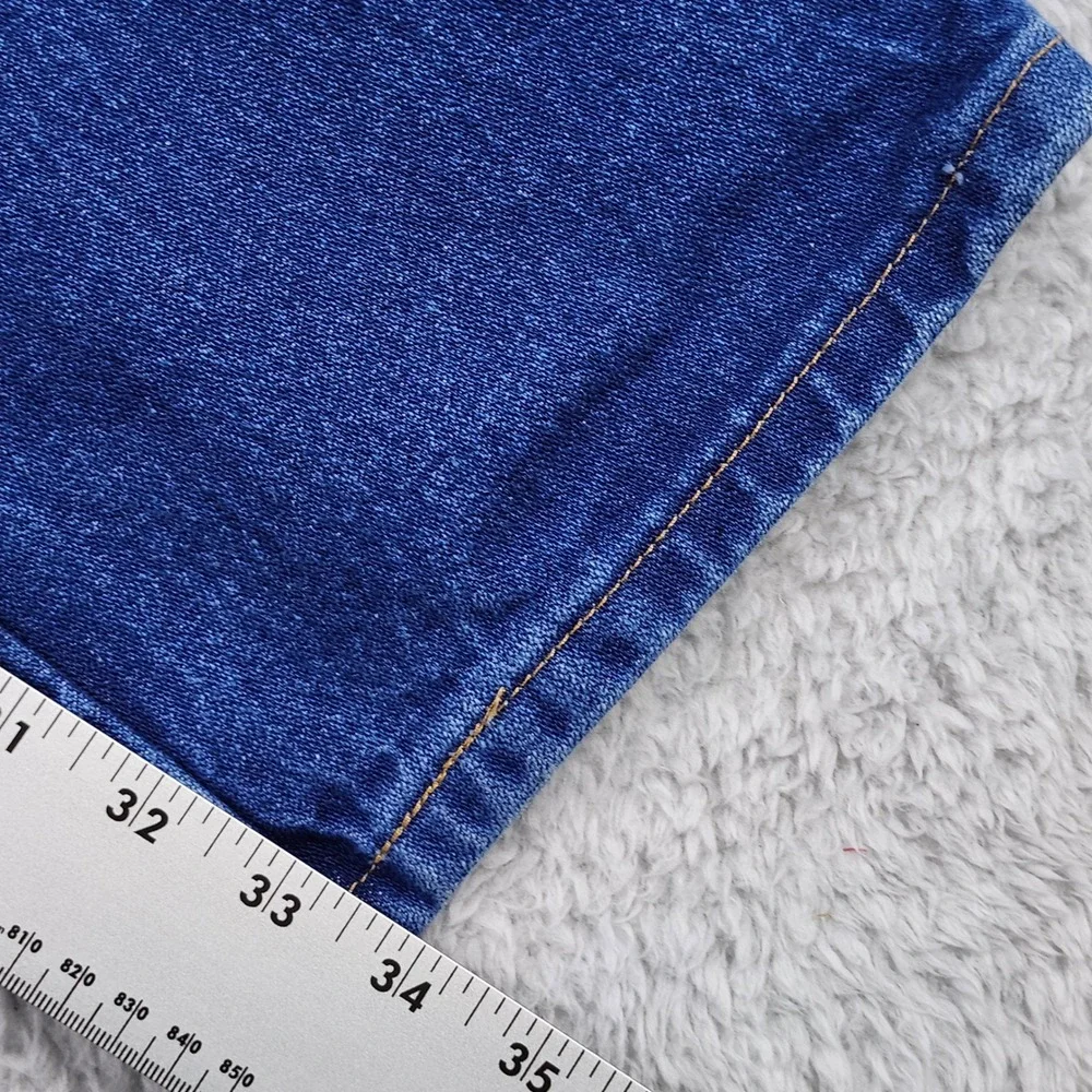 Wrangler 13MWZ Cowboy Cut Jeans Mens 40x36 Blue Denim High Rise Straight Leg